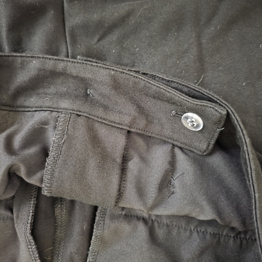 Universal Standard Cigarette Ponte Black Dress Pants - Picture 10 of 13